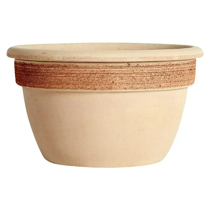 Tegla za cvijeće Graffiato Campanella - Maks. vanjski promjer: 37 cm, Terakota - Pogled sprijeda