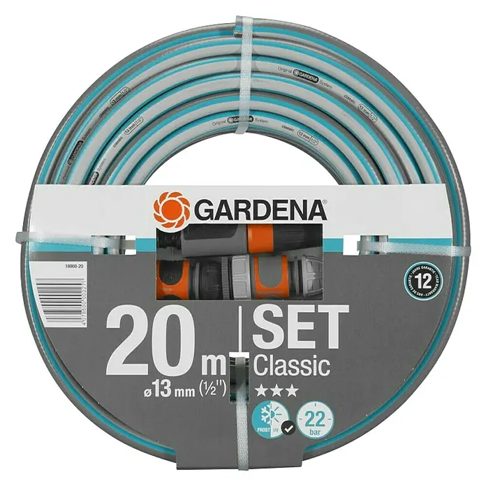 Gardena Classic Vrtno crijevo - Duljina: 20 m, Promjer: 13 mm - Pogled s gornje strane