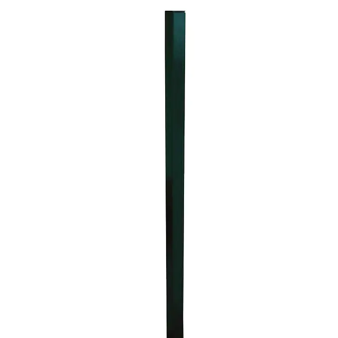 Reta Stup za ograde M s bazom - D x Š x V: 5 x 5 x 150 cm, Zelene boje, Metal - Detaljan prikaz