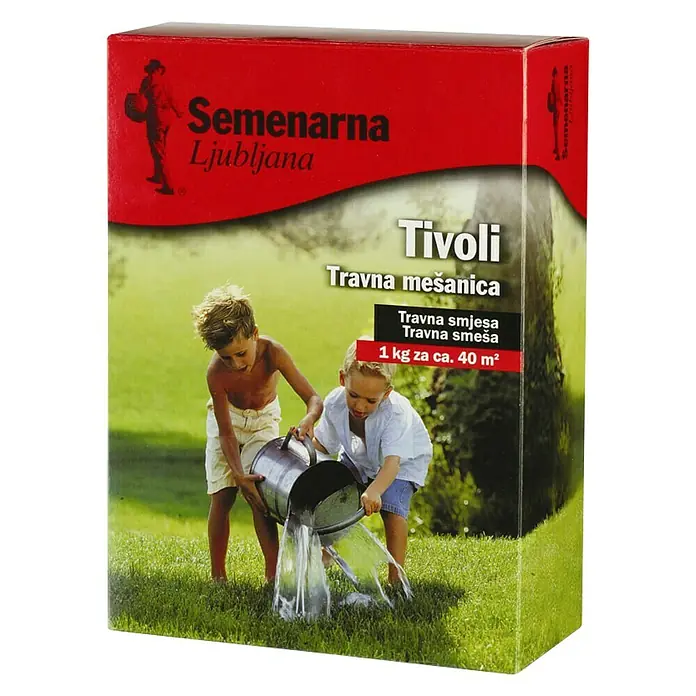 Sjeme za travu Tivoli - 1 kg, 40 m² - Dijagonalni pogled