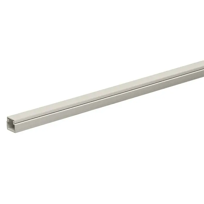 Kanalica za kabel - D x Š x V: 2 m x 17 mm x 15 mm, Bijele boje - Dijagonalni pogled