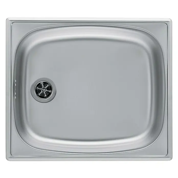 Alveus Ugradbeni sudoper Basic 10 - D x Š x V: 44 x 38 x 13,8 cm - Pogled s gornje strane