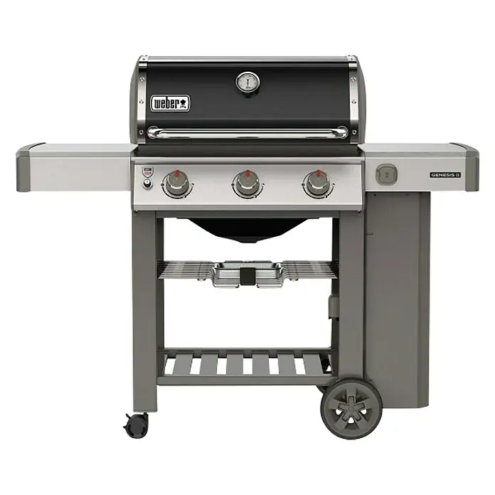 Weber Plinski roštilj Genesis II E-310 - Broj plamenika: 3 - Pogled sprijeda