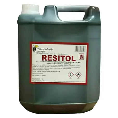 Katran  Bitumenski temeljni premaz Resitol, 9 kg