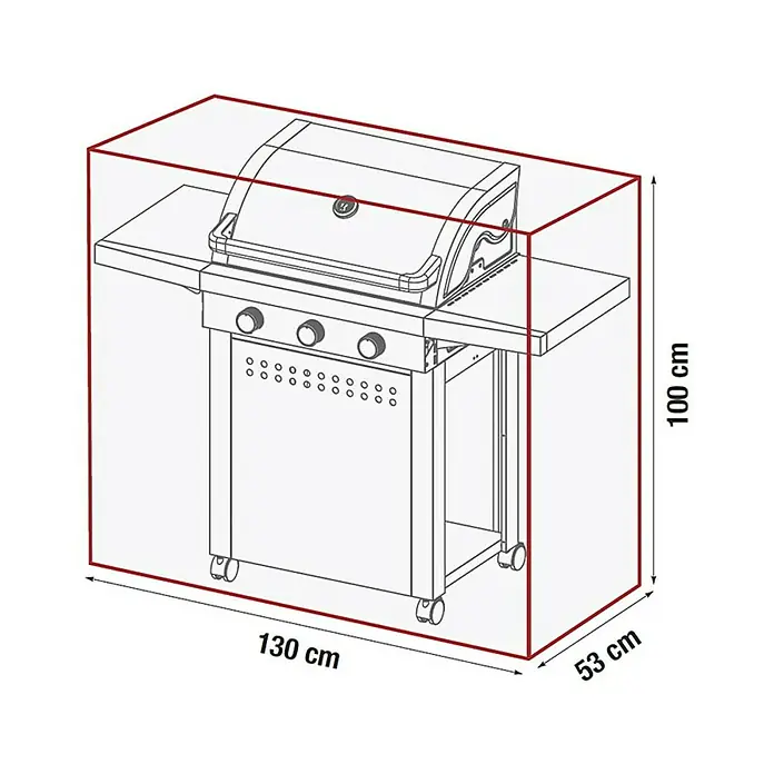 Grillstar Grill-Schutzhülle - Polyester, Passend für: Grillstar Gasgrill Atlanta 300