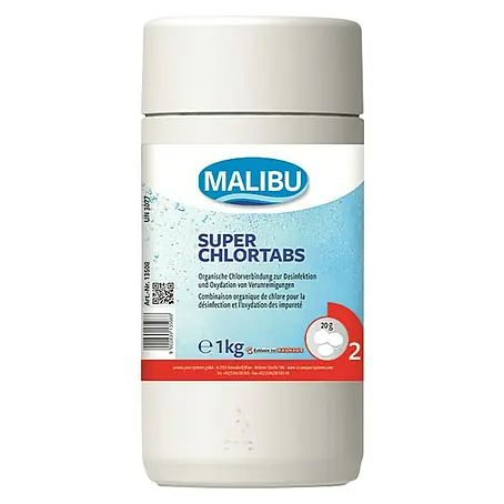 Malibu  Super tablete klora