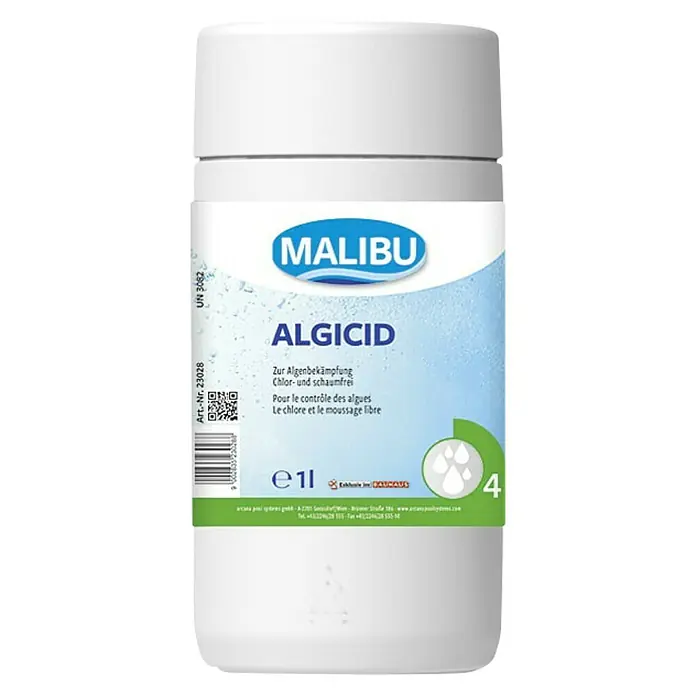 Malibu Sredstvo za zaštitu od algi - 1 l - Pogled sprijeda