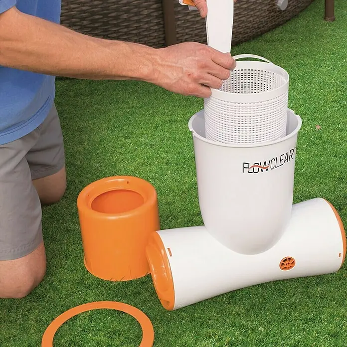 Bestway Flowclear Filter za sakupljanje prljavštine - 48 W, Snaga filtriranja: 2.574 l/h - Proizvod u upotrebi