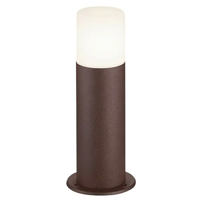 Trio Lighting Baliza exterior Hoosic - 28 W, Marrón, Altura: 30 cm - Vista frontal