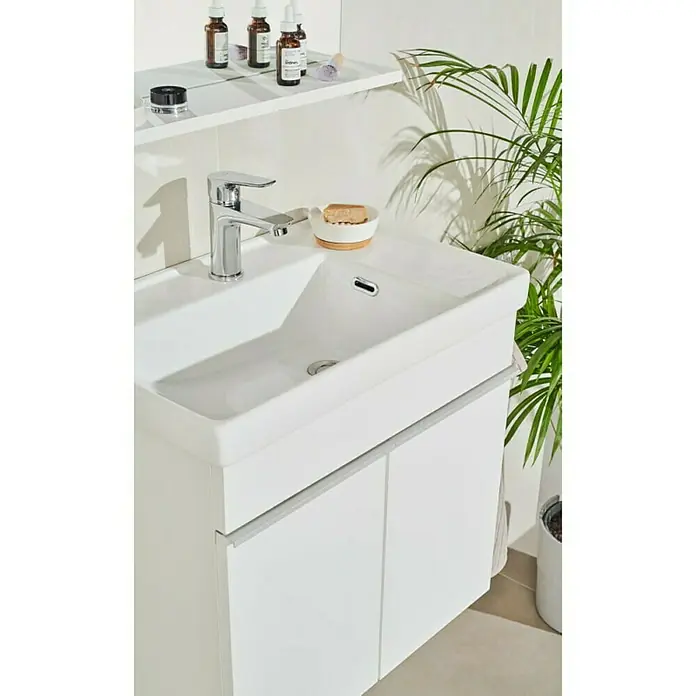 Aquaart Essen Slavina za umivaonik - Krom - Živopisni prikaz