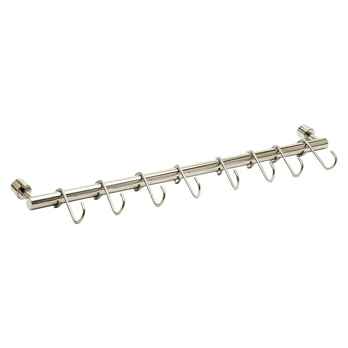 Držač za kuhinjski pribor Inox - Srebrne boje, Duljina: 60 cm - Dijagonalni pogled