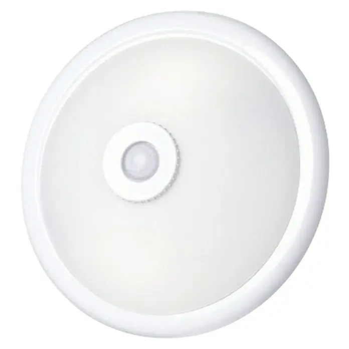 Ferotehna Stropno svjetlo sa senzorom - 80 W, D x Š x V: 305 x 305 x 97 mm, Bijele boje, E27 - Pogled sprijeda