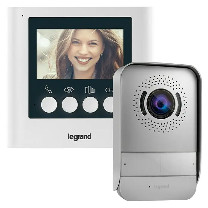 Legrand Interfonski sustav s videoprikazom u boji - Kuća za 1 obitelj - Pogled sprijeda