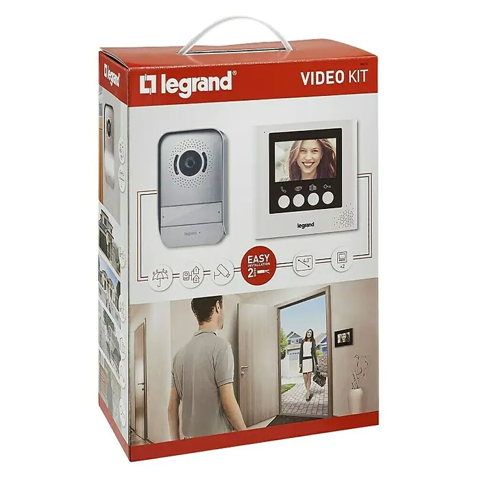 Legrand Interfonski sustav s videoprikazom u boji - Kuća za 1 obitelj - Dijagonalni pogled