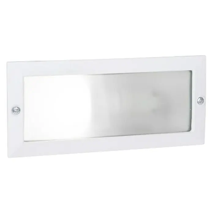 Ferotehna Ugradbena svjetiljka Phoenix - 60 W, IP54, D x Š x V: 68 x 170 x 82 mm - Pogled sprijeda