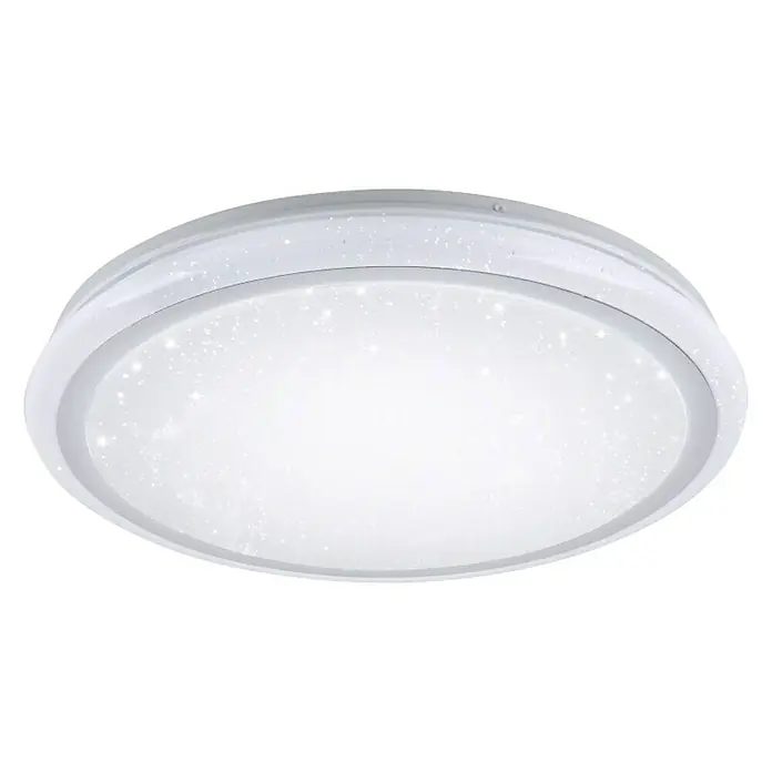 LeuchtenDirekt LED stropna svjetiljka Luisa - 32 W, Bijele boje, Topla bijela - Pogled odozdo