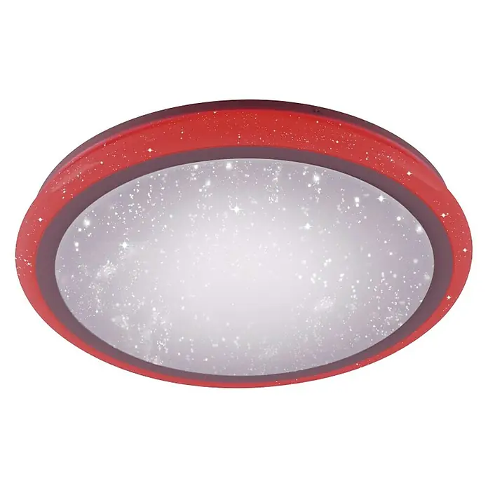 LeuchtenDirekt LED stropna svjetiljka Luisa - 32 W, Bijele boje, Topla bijela - Pogled odozdo