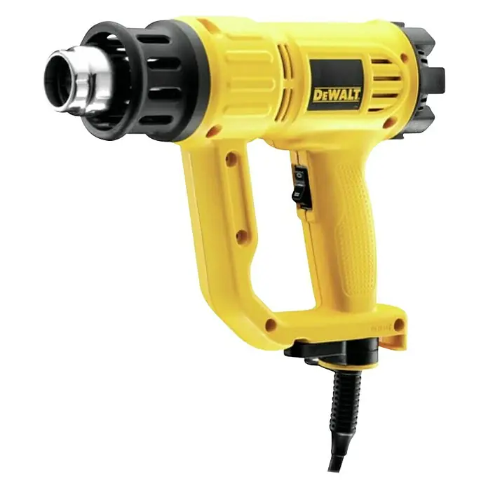 Dewalt Puhalo vrućeg zraka D26411-QS - 1.800 W, Temperaturni raspon: 50 °C - 600 °C - Dijagonalni pogled