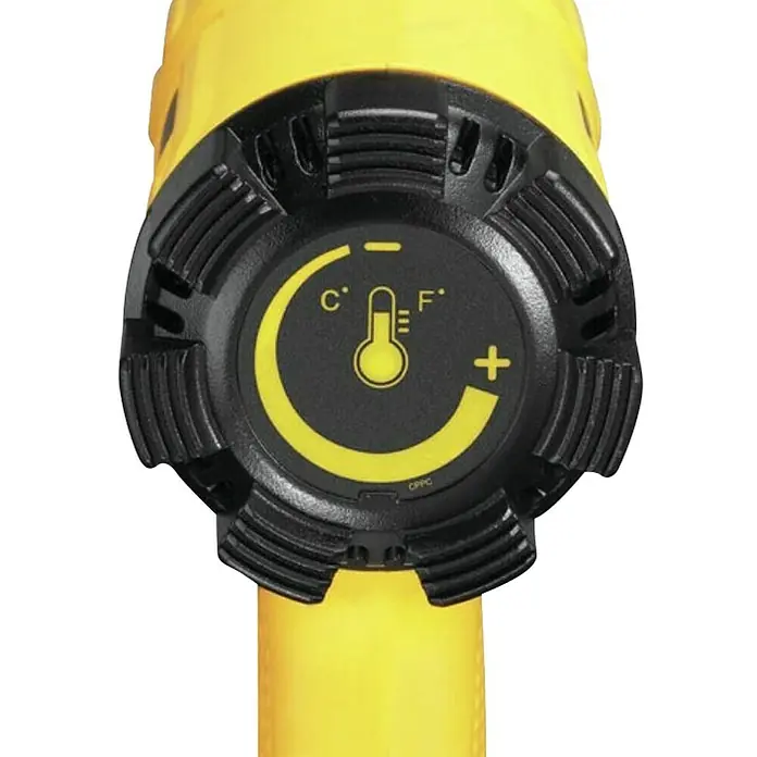 Dewalt Puhalo vrućeg zraka D26411-QS - 1.800 W, Temperaturni raspon: 50 °C - 600 °C - Dijagonalni pogled