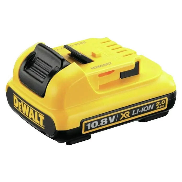 Dewalt Akumulatorska bušilica/odvijač DCD710D2 - 12 V, 2 baterije, 2 Ah, 400 okr/min - 1.500 okr/min - Dijagonalni pogled