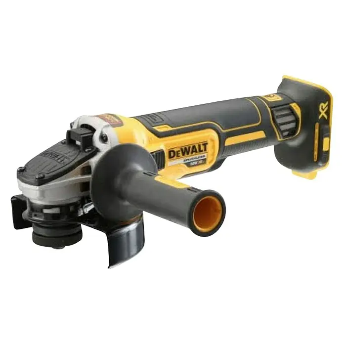 Dewalt Akumulatorska kutna brusilica DCG405N - 18 V, Promjer rezne ploče: 125 mm, Broj okretaja pri praznom hodu: 0 okr/min - 9.000 okr/min - Dijagonalni pogled