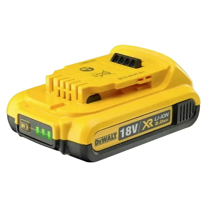 Dewalt Baterija DCB183-XJ - 18 V, Litij-ionska, 2 Ah - Dijagonalni pogled