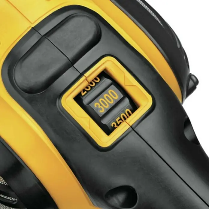 Dewalt Rotacijski brusilica za poliranje DWP849X-QS - 1.250 W, Promjer ploče za poliranje: 180 mm, 600 okr/min - 3.500 okr/min - Detaljan prikaz