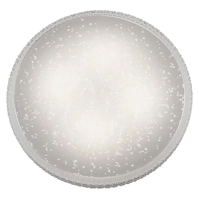 Paul Neuhaus LED stropna svjetiljka - 36 W, D x Š x V: 600 x 600 x 110 mm, Prozirno, Topla bijela - Pogled odozdo