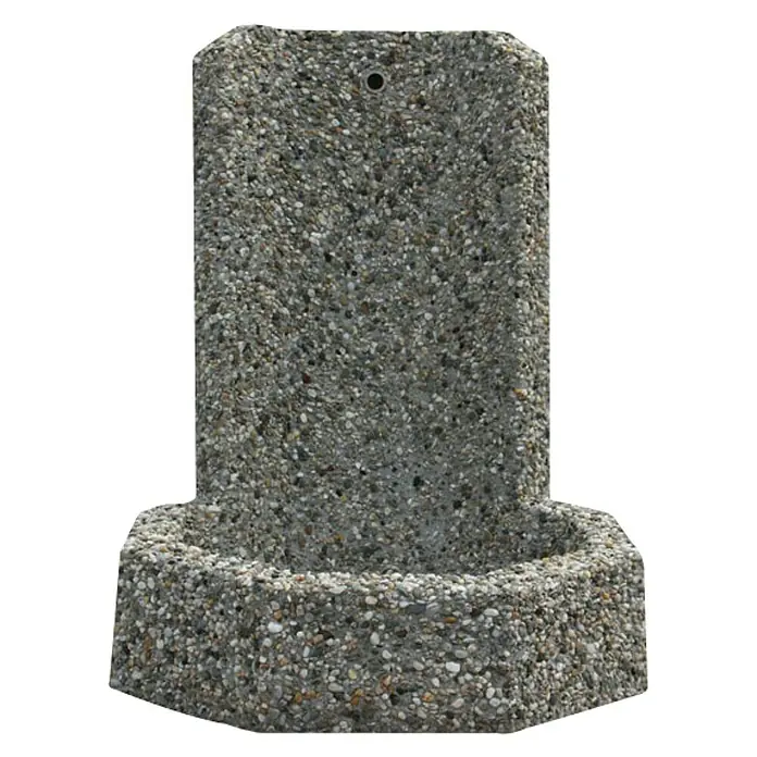 Vrtni zdenac - D x Š x V: 59 x 60 x 84 cm, Beton - Pogled sprijeda