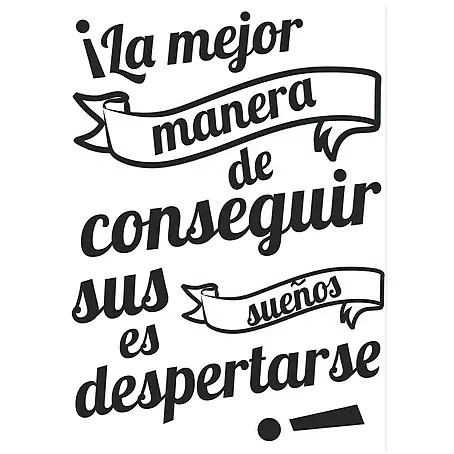Adhesivos decorativos Sueños