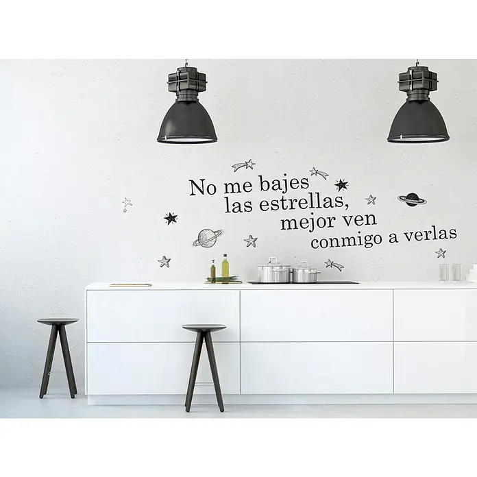 Adhesivos decorativos No me bajes - An x Al: 48 x 68 cm - Foto ambiente