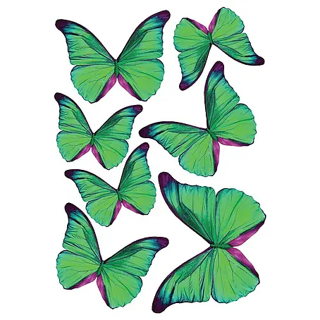 Adhesivos decorativos 3D Mariposas
