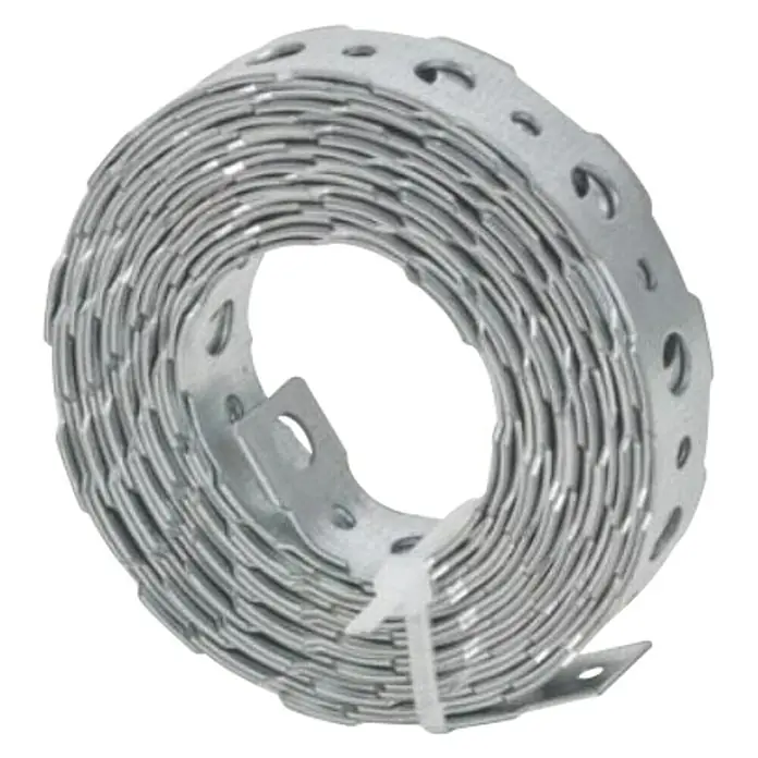 Stabilit Montažna traka - D x Š: 3 m x 16 mm, Debljina: 0,9 mm, Pocinčano, Čelik - Dijagonalni pogled