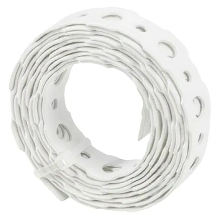 Stabilit Montažna traka - D x Š: 1,5 m x 16 mm, Debljina: 0,9 mm, Čelik, Bijele boje - Dijagonalni pogled
