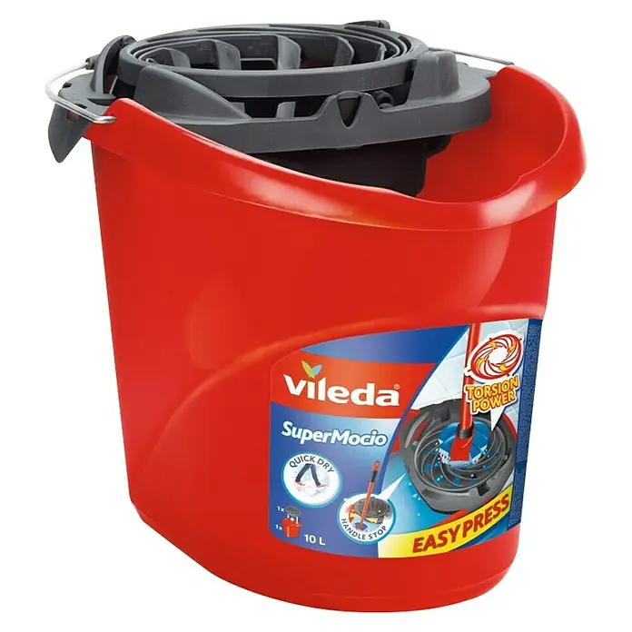 Vileda SuperMocio Kanta - 10 l - Dijagonalni pogled
