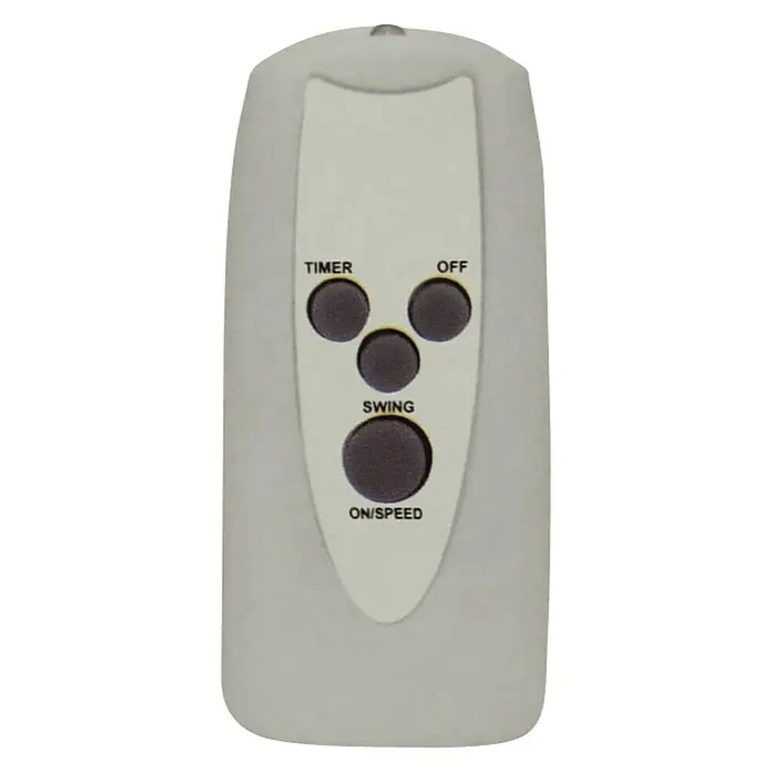 PR Klima Ventilador de pared - Blanco, 50 W, Número de niveles de velocidad: 3 ud., Diámetro: 40 cm - Vista superior
