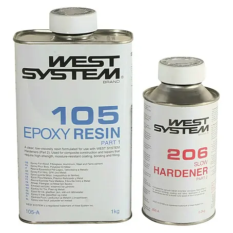 West System  Set Epoxy smole