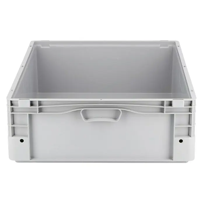 Surplus Systems Euro kutija - D x Š x V: 80 x 60 x 22 cm, Plastika, Sive boje - Pogled s lijeve strane