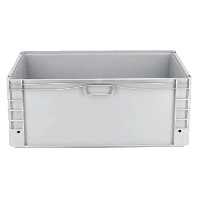 Surplus Systems Euro kutija - D x Š x V: 80 x 60 x 32 cm, Plastika, Sive boje - Pogled sprijeda