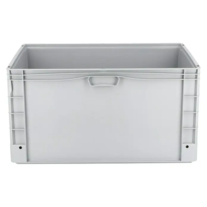 Surplus Systems Euro kutija - D x Š x V: 80 x 60 x 42 cm, Plastika, Sive boje - Pogled sprijeda