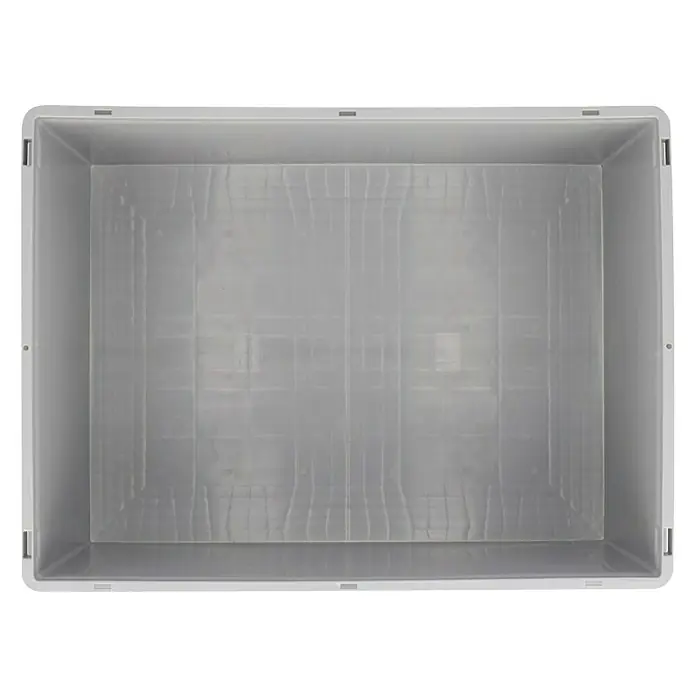 Surplus Systems Euro kutija - D x Š x V: 80 x 60 x 42 cm, Plastika, Sive boje - Pogled odozgo