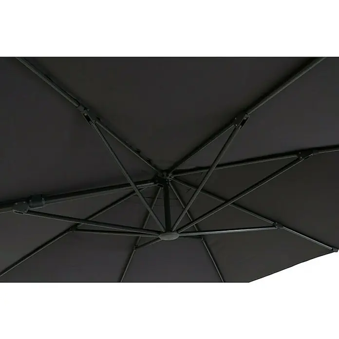 Sunfun Viseći suncobran - Antracit, D x Š: 350 x 300 cm - Detaljan prikaz