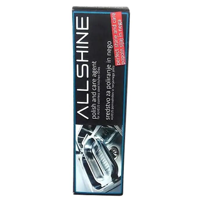 Pasta za poliranje All Shine - Prikladno za: Sudoper od plemenitog čelika, 150 ml - Pogled sprijeda