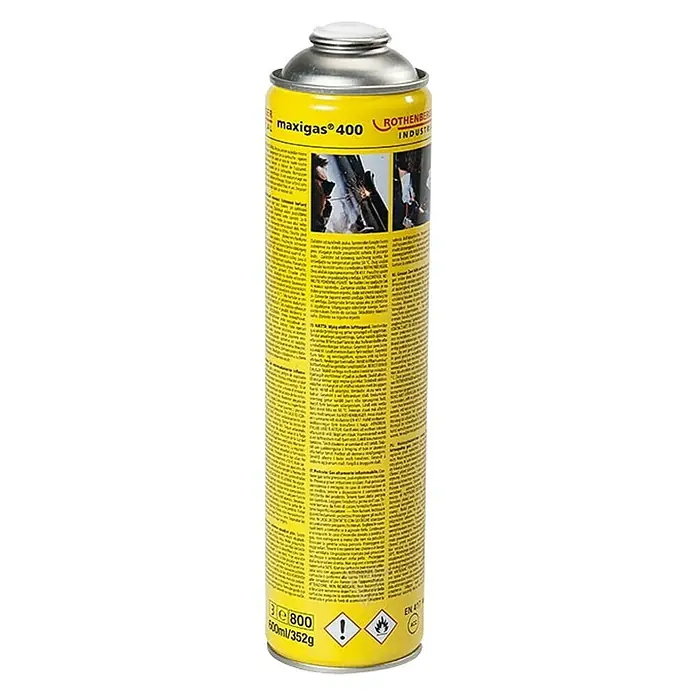 Rothenberger Industrial Maxigas 400 - 600 ml - Pogled sprijeda