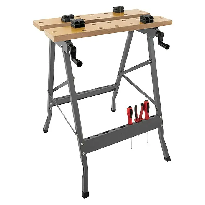 Radni stol - D x Š x V: 60,5 cm x 63 cm x 76 mm, Nosivost: 150 kg - Dijagonalni pogled