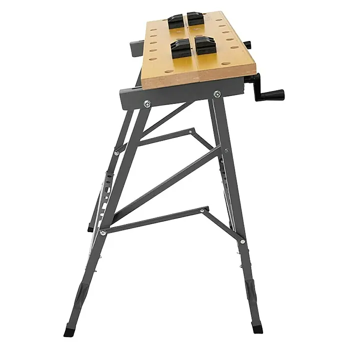 Radni stol - D x Š x V: 60,5 cm x 63 cm x 76 mm, Nosivost: 150 kg - Pogled s lijeve strane