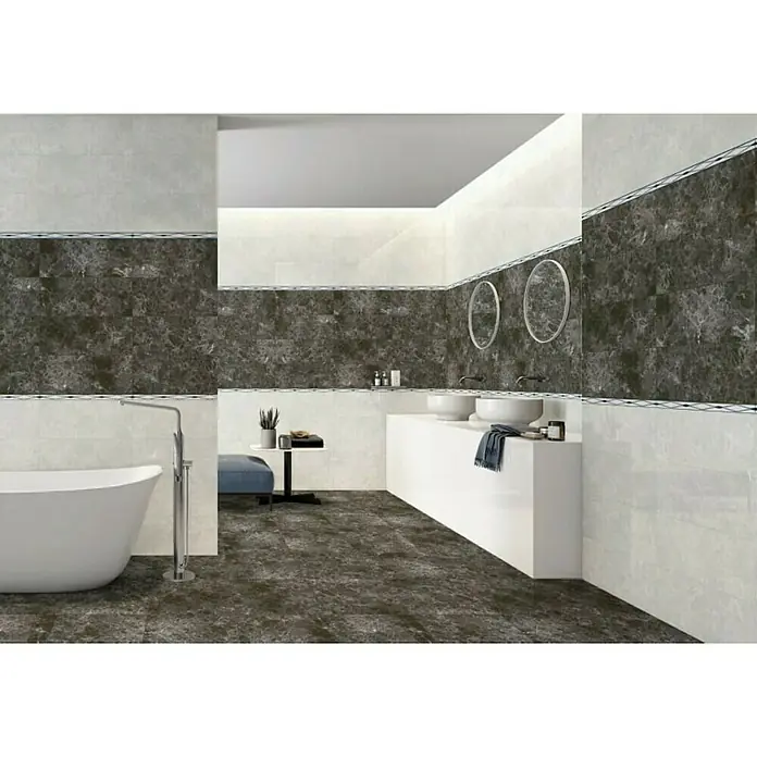 Bordura za pločice Junge - Š x D: 3,7 mm x 60 cm - Živopisni prikaz