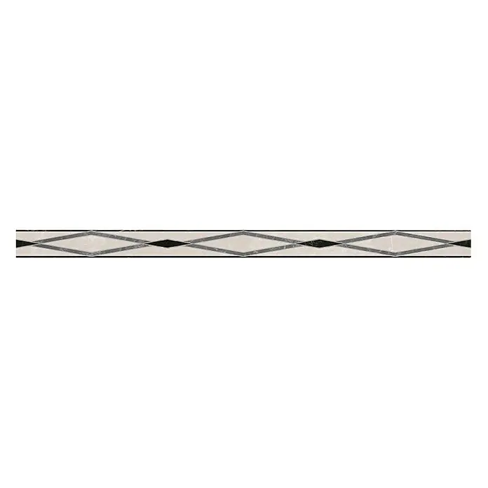 Bordura za pločice Junge - Š x D: 3,7 mm x 60 cm - Pogled s gornje strane