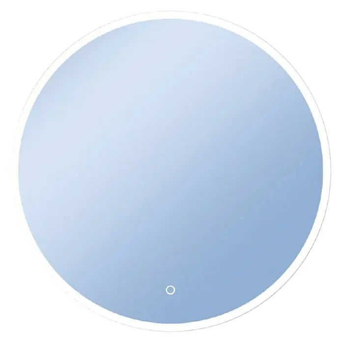 Camargue Okruglo ogledalo s LED rasvjetom Exclusive - 80 mm, 13,8 W - Pogled sprijeda