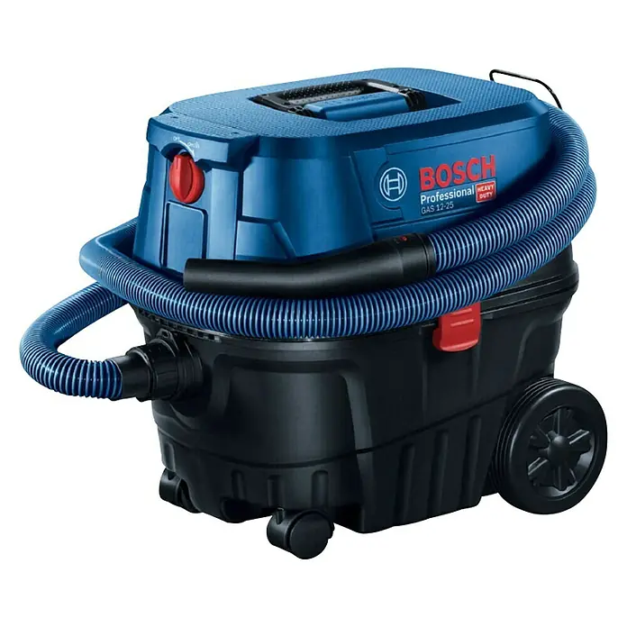 Bosch Professional Usisivač za mokro i suho usisavanje GAS 12-25 PL - 1.250 W, Zapremina spremnika: 21 l - Dijagonalni pogled